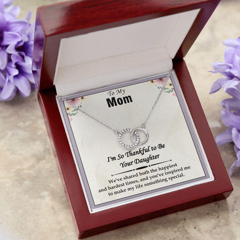 The Perfect Pair Necklace for Mom, Awesome Gift for Mom - Shine-Smart