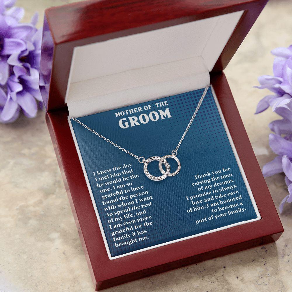 Perfect Pair Necklace for Mother of the Groom, Best Gift For New Mom - Shine-Smart