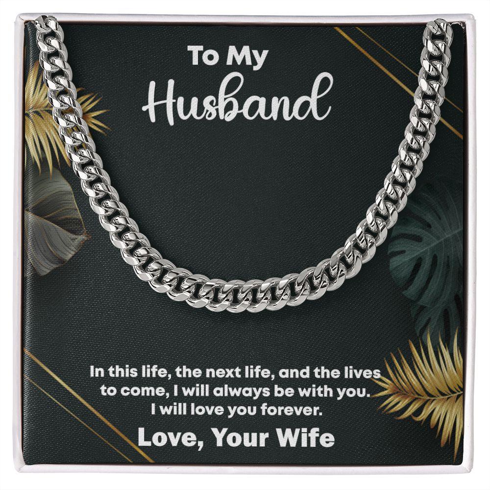 Cuban Link Chain Gift for Husband, Best Gift For Husband - Shine-Smart