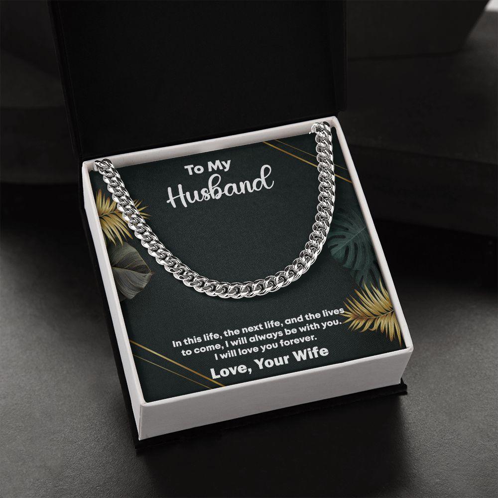 Cuban Link Chain Gift for Husband, Best Gift For Husband - Shine-Smart