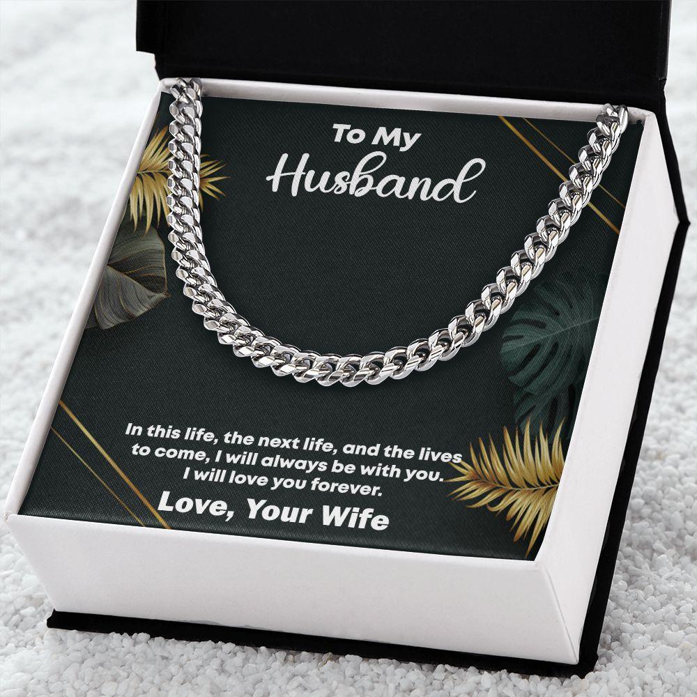 Cuban Link Chain Gift for Husband, Best Gift For Husband - Shine-Smart