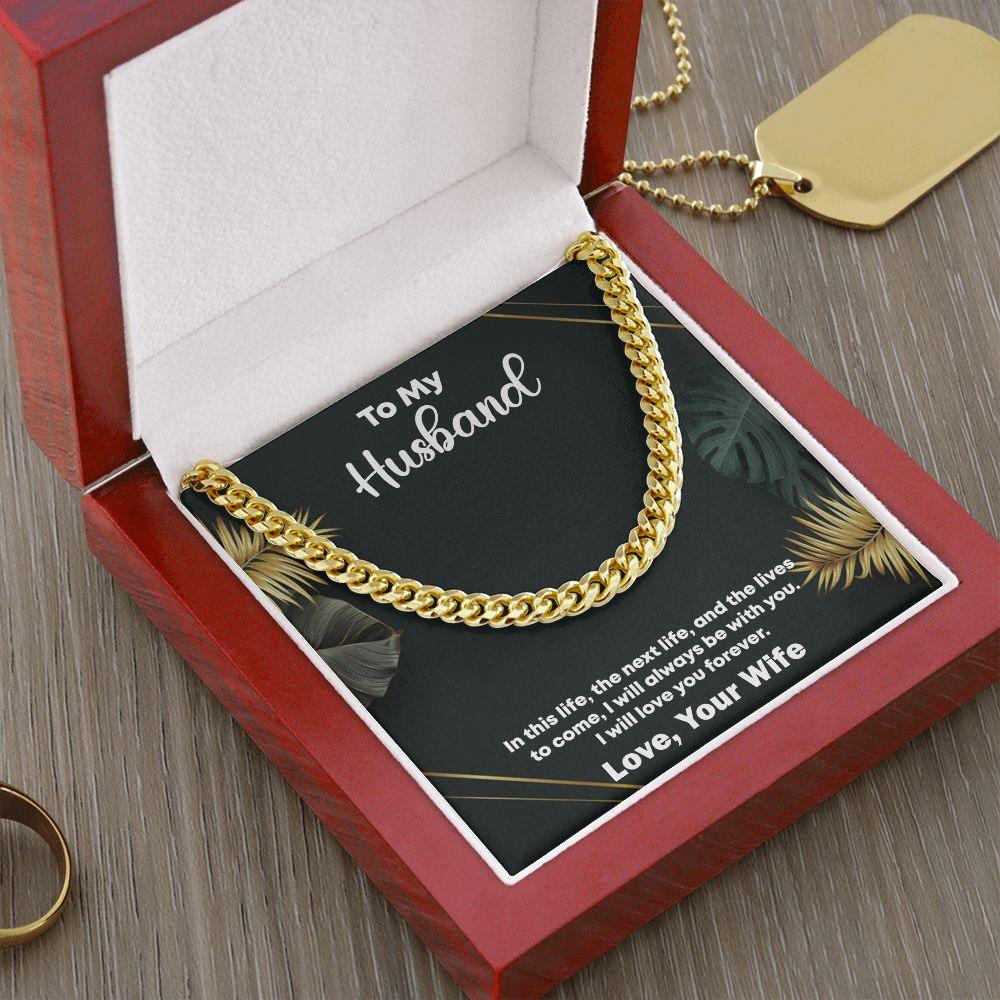 Cuban Link Chain Gift for Husband, Best Gift For Husband - Shine-Smart