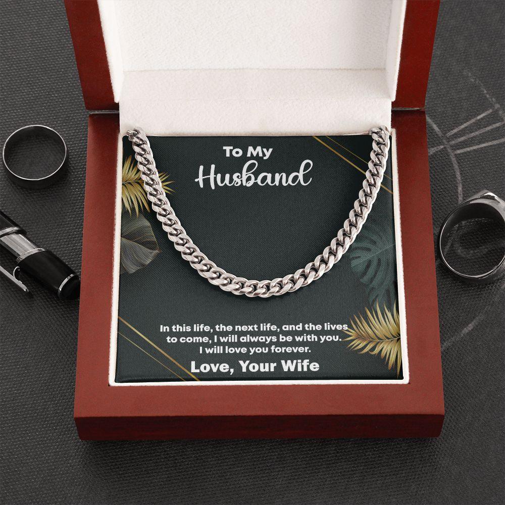 Cuban Link Chain Gift for Husband, Best Gift For Husband - Shine-Smart