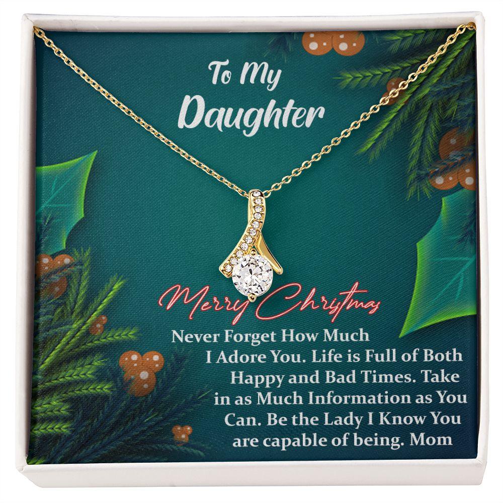 Alluring Beauty Necklace Gift for Daughter, Christmas Gift For Daughter - Shine-Smart