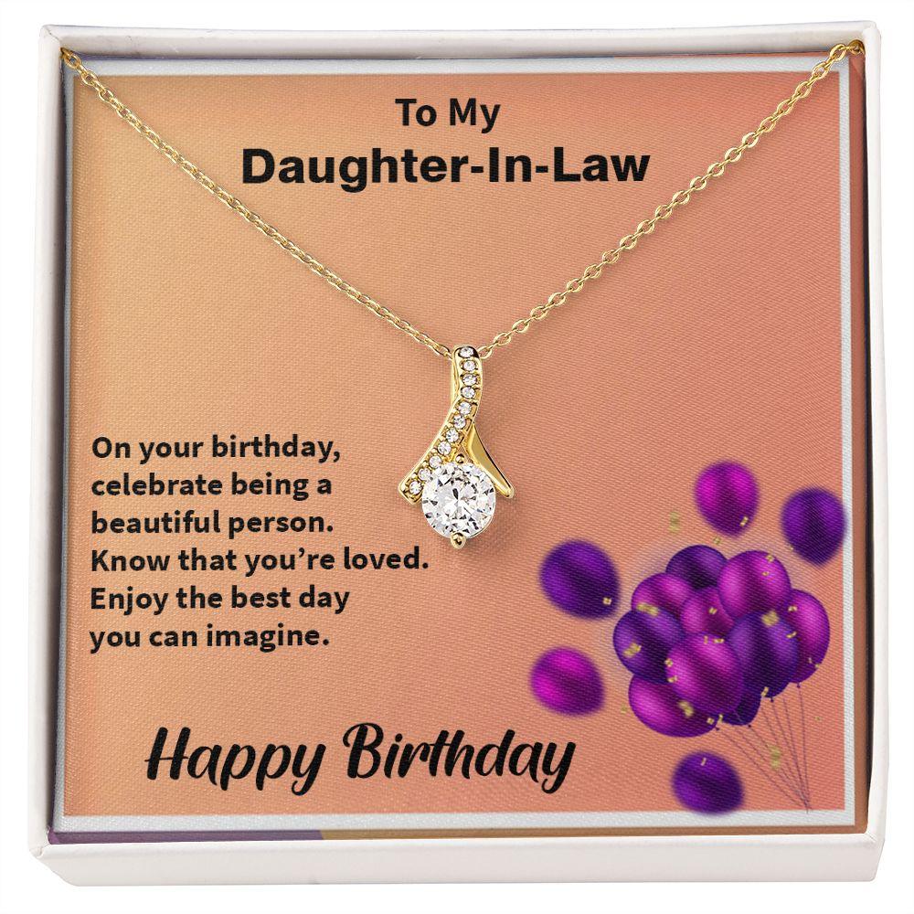 Amazing, Alluring Beauty Necklace Gift. Birthday Gift for Daughter-in-law - Shine-Smart