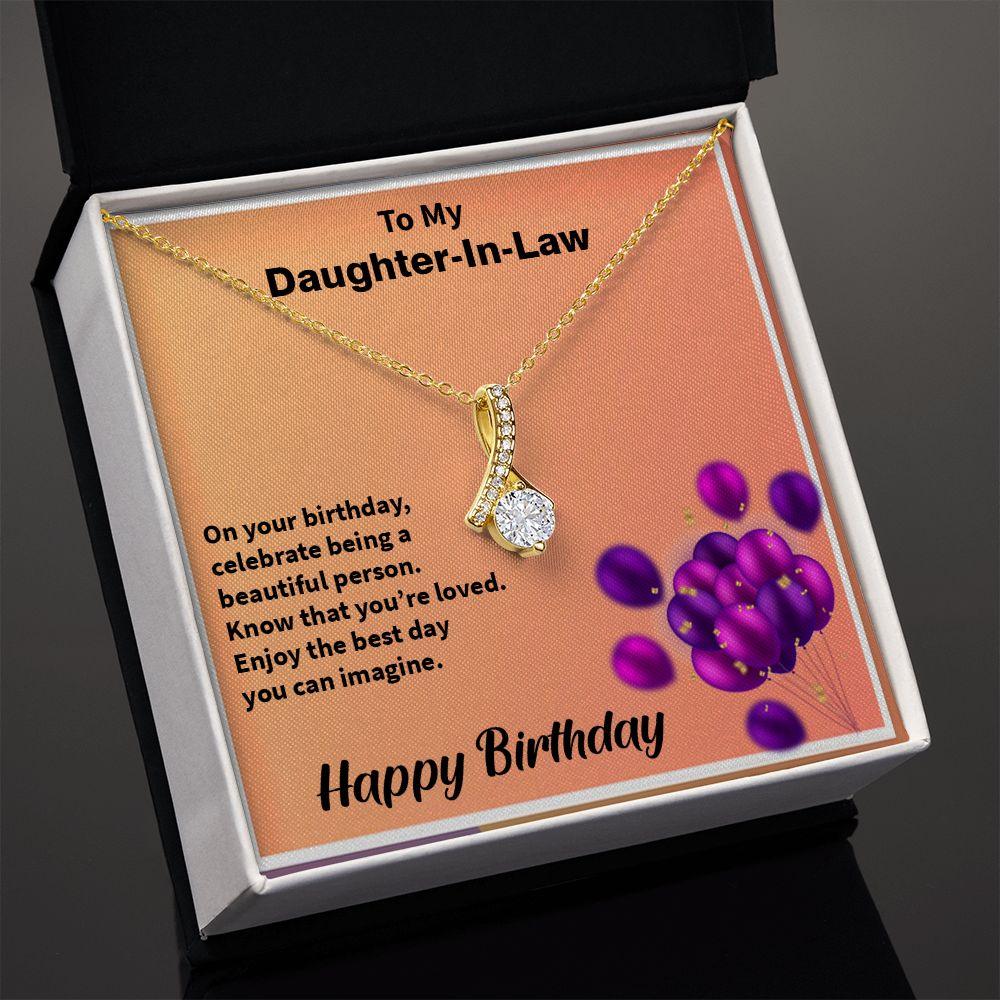 Amazing, Alluring Beauty Necklace Gift. Birthday Gift for Daughter-in-law - Shine-Smart