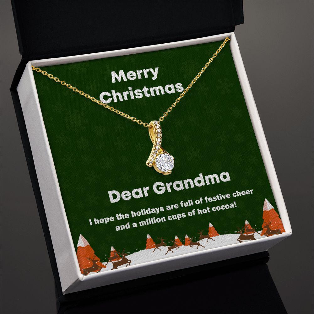 Best Christmas Gift for Grandmother, Alluring Beauty Necklace For Grandmother - Shine-Smart