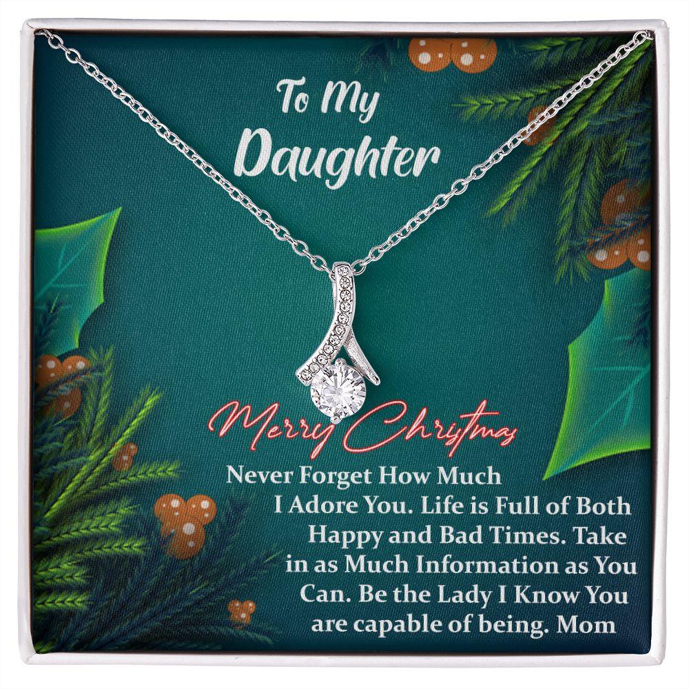 Alluring Beauty Necklace Gift for Daughter, Christmas Gift For Daughter - Shine-Smart