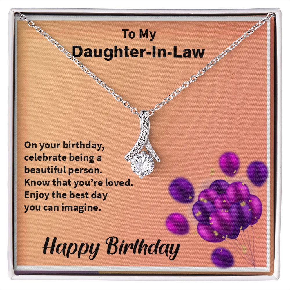 Amazing, Alluring Beauty Necklace Gift. Birthday Gift for Daughter-in-law - Shine-Smart