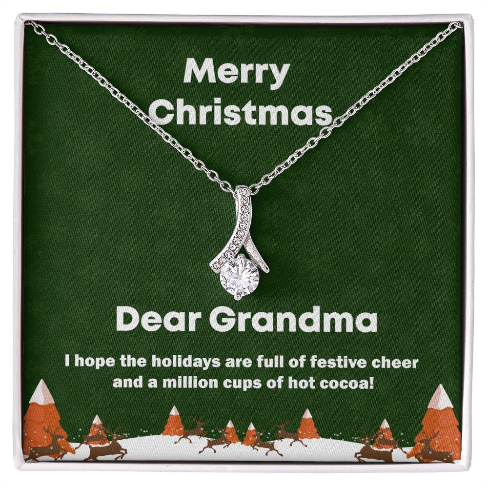 Best Christmas Gift for Grandmother, Alluring Beauty Necklace For Grandmother - Shine-Smart