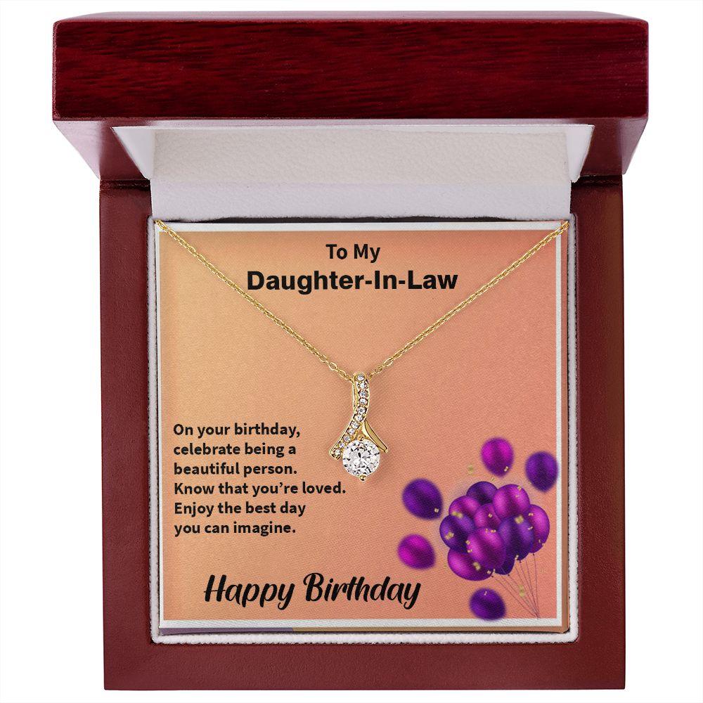 Amazing, Alluring Beauty Necklace Gift. Birthday Gift for Daughter-in-law - Shine-Smart