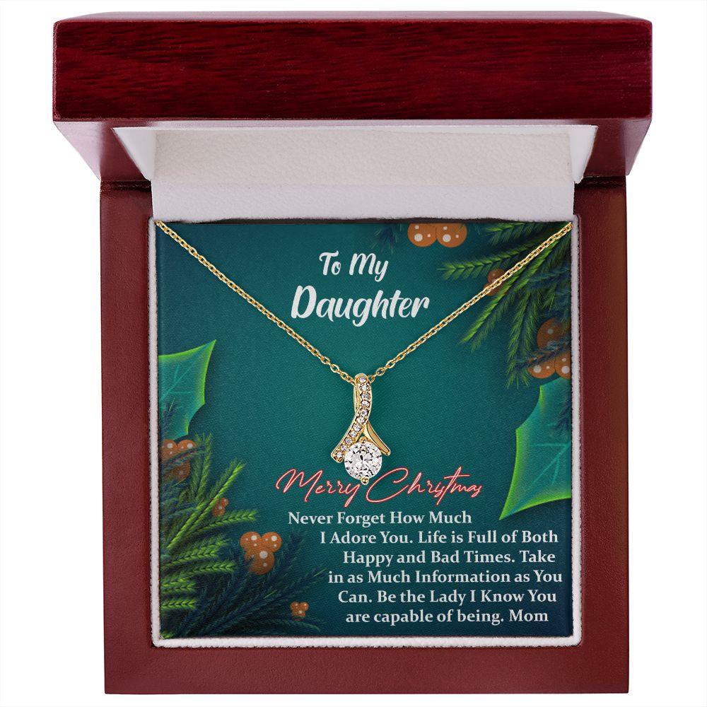 Alluring Beauty Necklace Gift for Daughter, Christmas Gift For Daughter - Shine-Smart