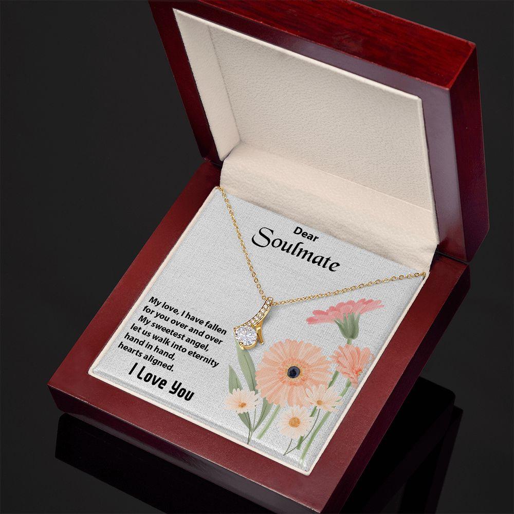 Anniversary Gift for Soulmate, Alluring Beauty Necklace - Shine-Smart