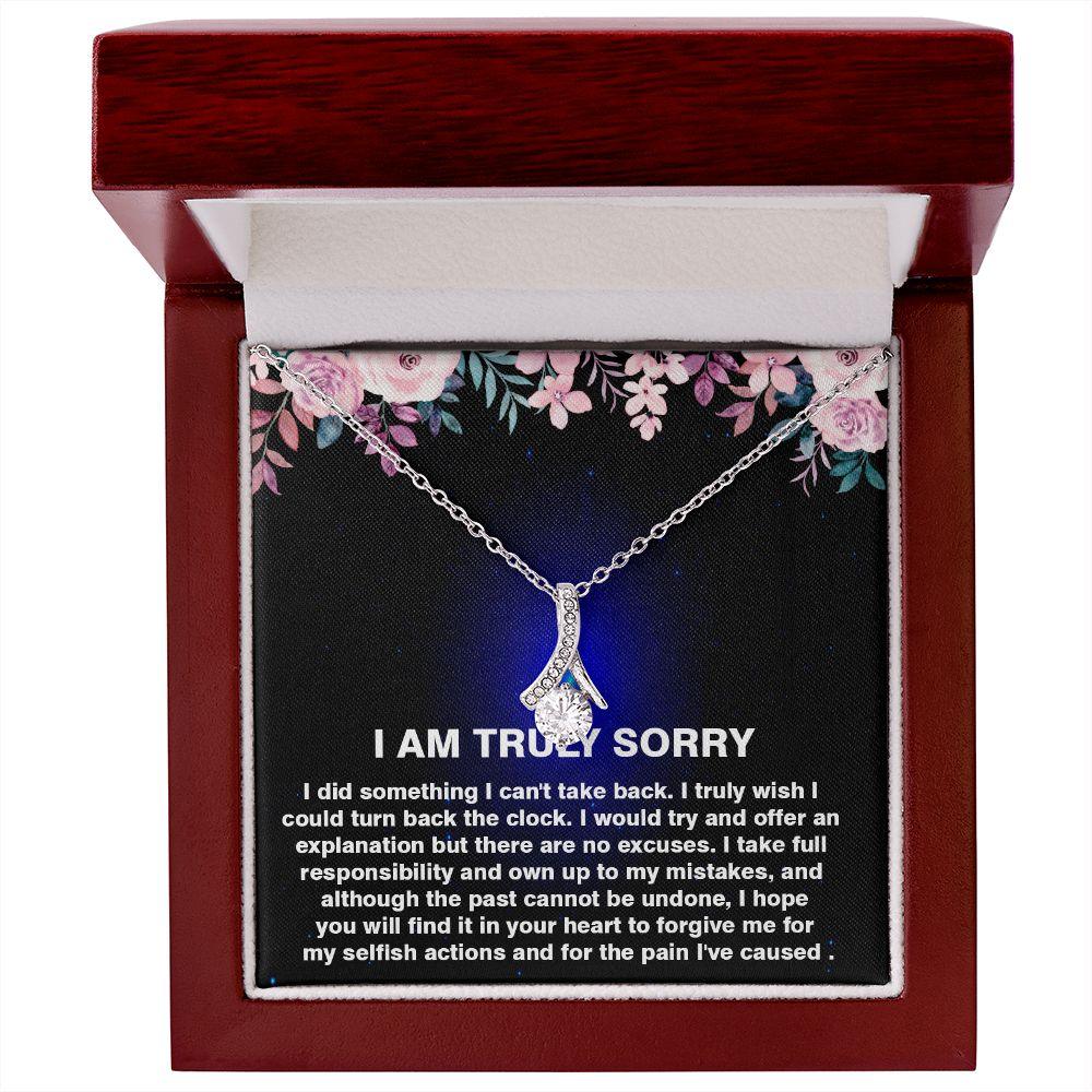 Alluring Beauty necklace, I am Truly Sorry Gifts for Girlfriend, Apology Gift for her necklace - Shine-Smart