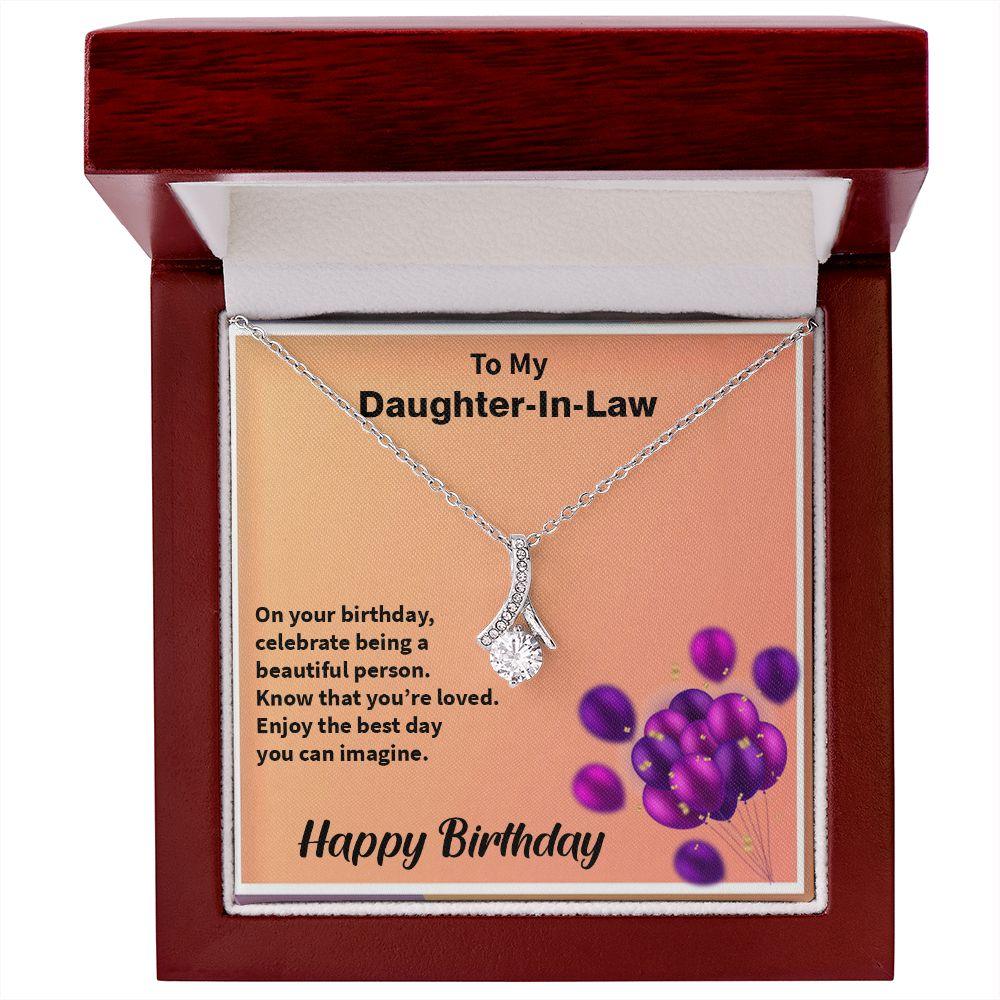 Amazing, Alluring Beauty Necklace Gift. Birthday Gift for Daughter-in-law - Shine-Smart