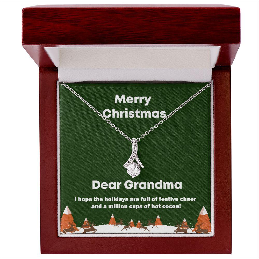 Best Christmas Gift for Grandmother, Alluring Beauty Necklace For Grandmother - Shine-Smart