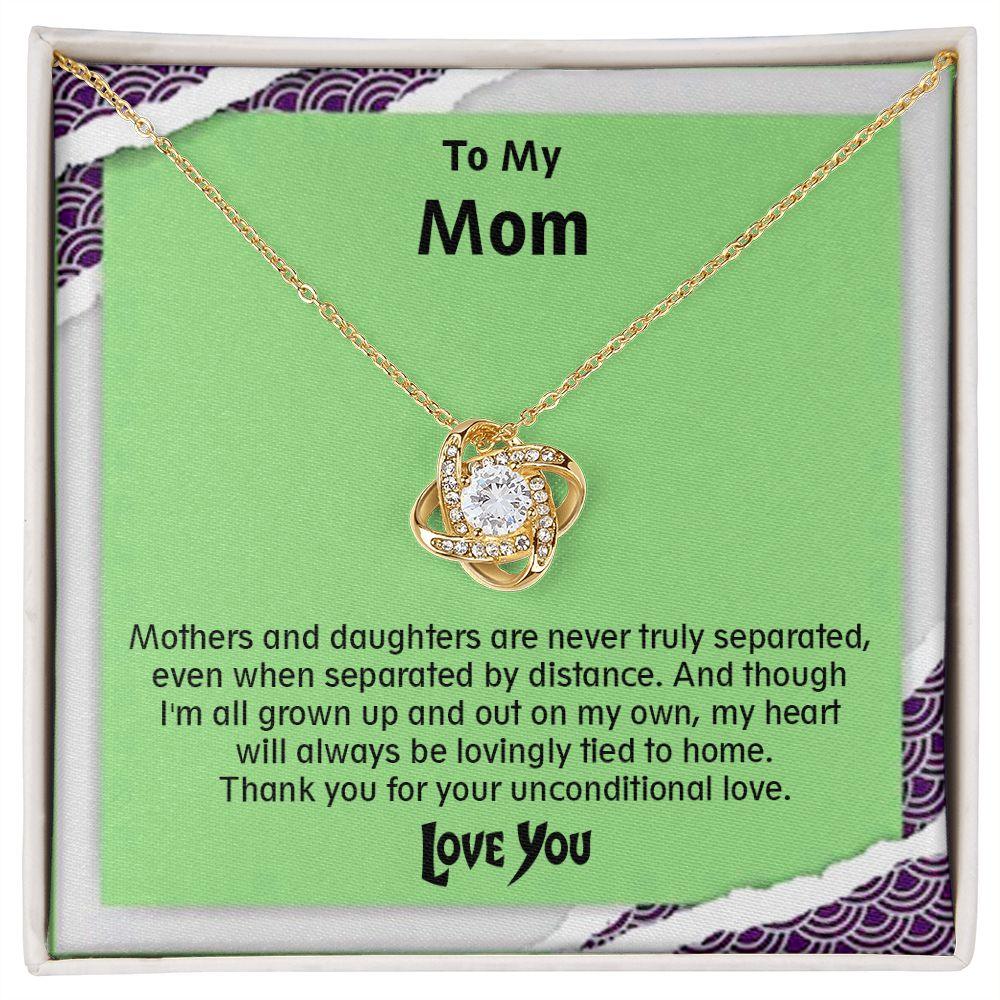 Beautiful Love Knot Necklace, Excellent Gift for Mom - Shine-Smart