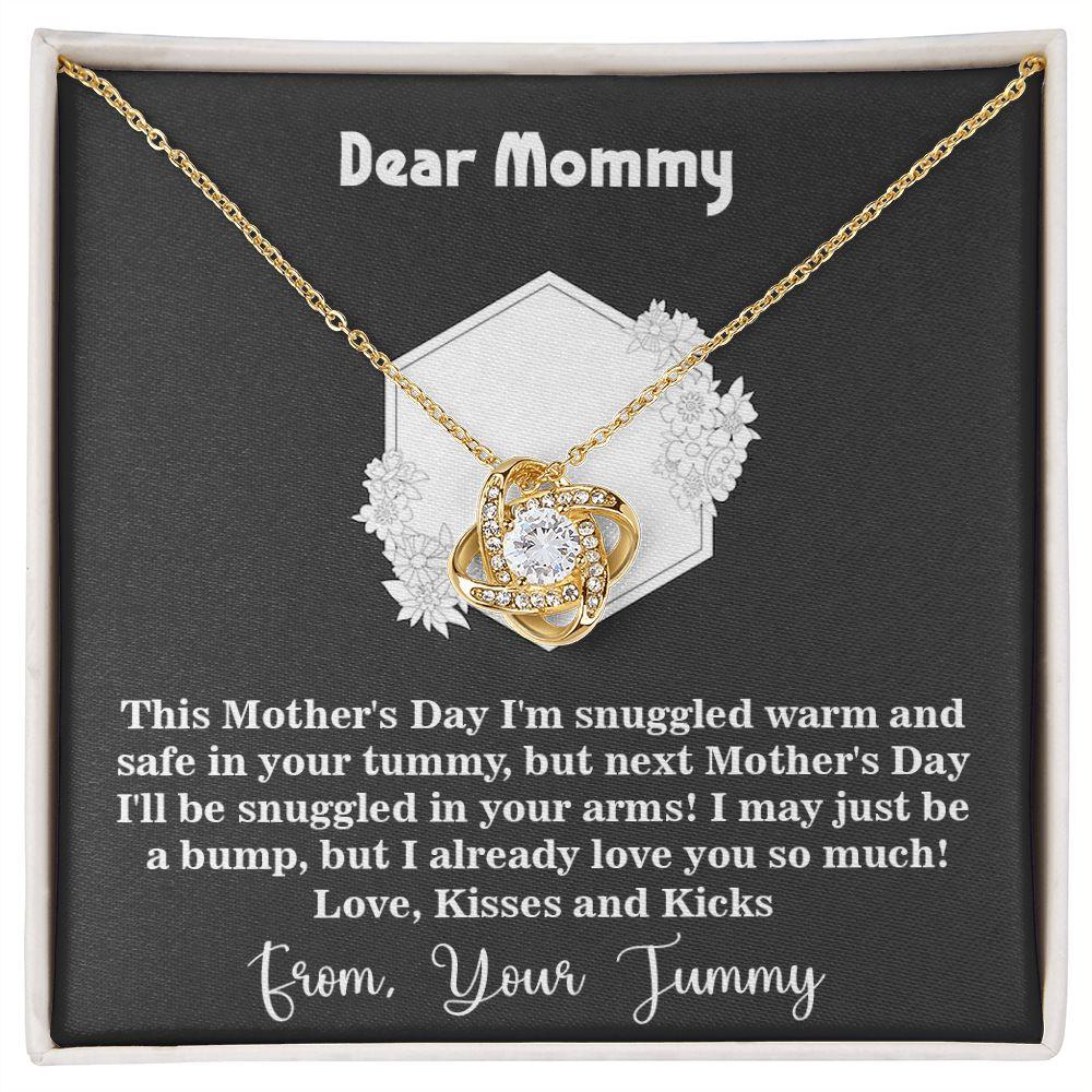 Beautiful Love Knot Necklace Gift for Mommy, Unique Gift For Mommy - Shine-Smart