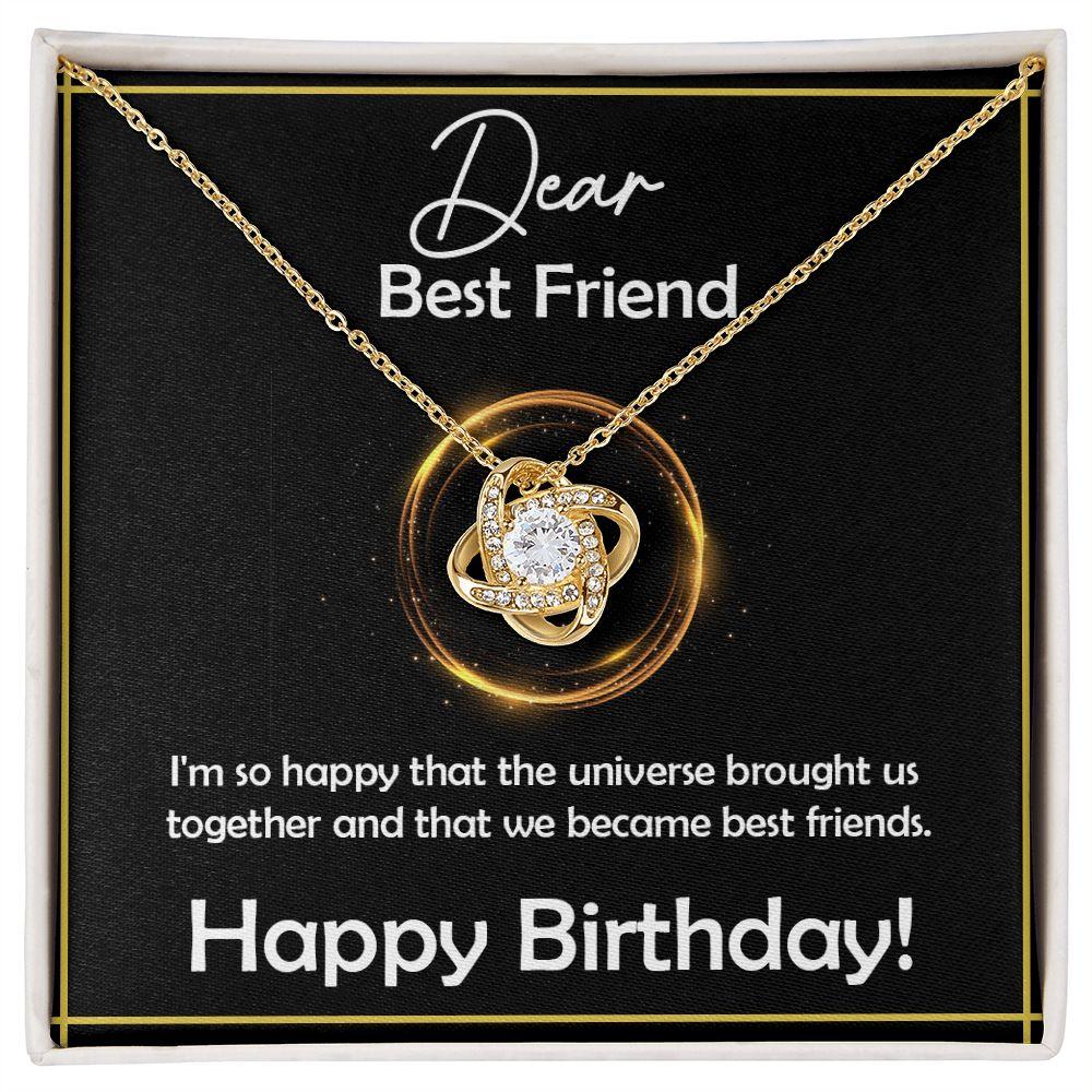 Excellent Love Knot Necklace, Best Birthday Gift for Best Friend - Shine-Smart