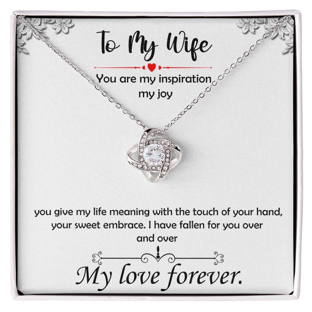 Amazing Love Knot Necklace for Wife, Excellent Gift for Wife - Shine-Smart