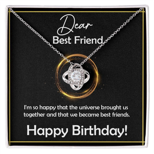 Excellent Love Knot Necklace, Best Birthday Gift for Best Friend - Shine-Smart