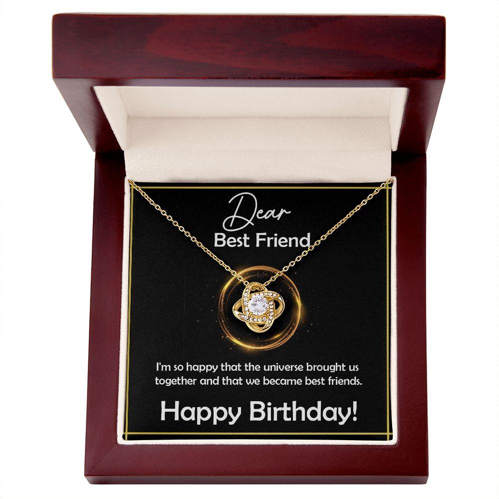 Excellent Love Knot Necklace, Best Birthday Gift for Best Friend - Shine-Smart