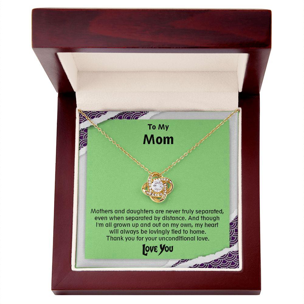 Beautiful Love Knot Necklace, Excellent Gift for Mom - Shine-Smart