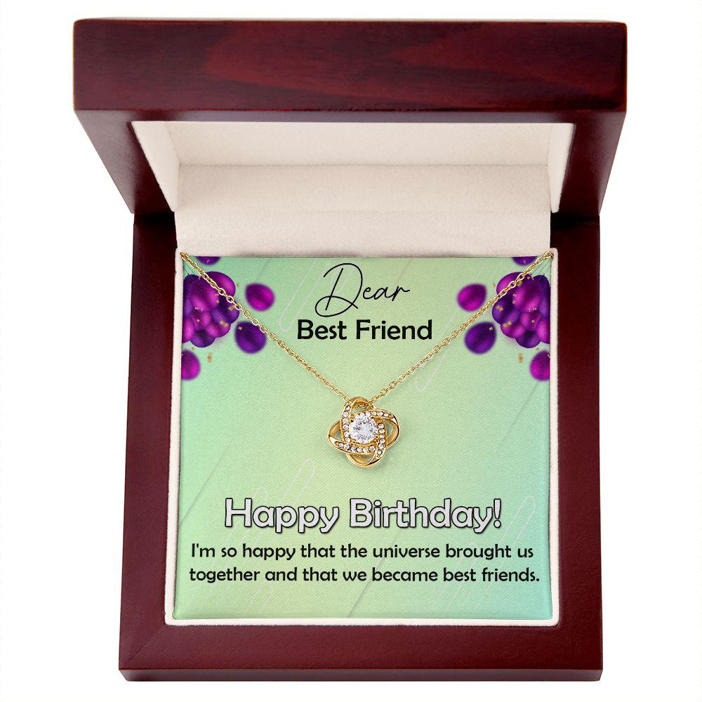 Birthday Gift For Best Friend, Beautiful Love Knot Necklace - Shine-Smart