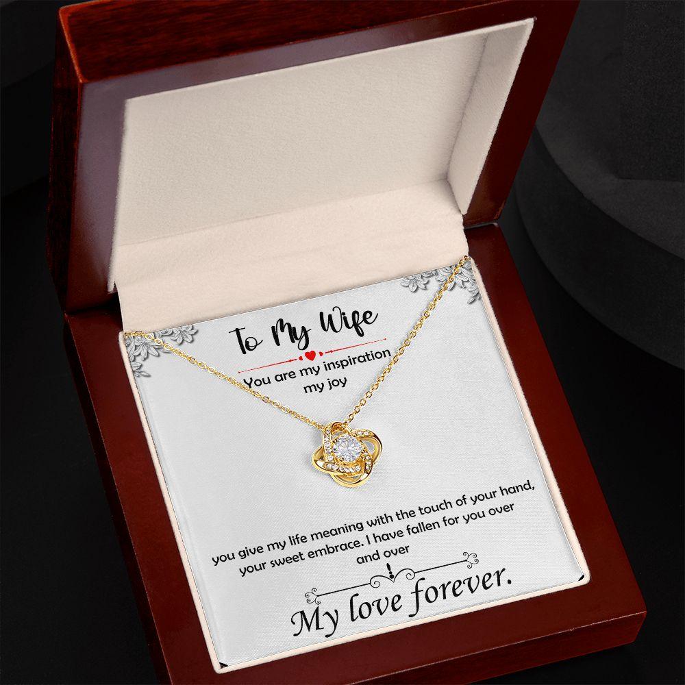 Amazing Love Knot Necklace for Wife, Excellent Gift for Wife - Shine-Smart