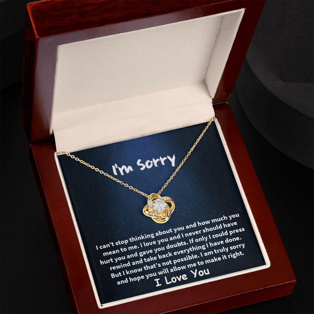 Sorry Gift Wife, Sorry Gift Girlfriend, Sorry Gift Friend, Forgive me Jewelry, - Shine-Smart