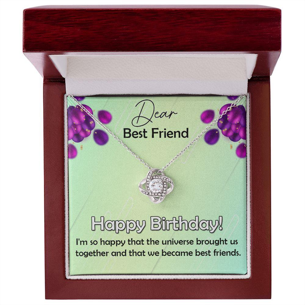 Birthday Gift For Best Friend, Beautiful Love Knot Necklace - Shine-Smart