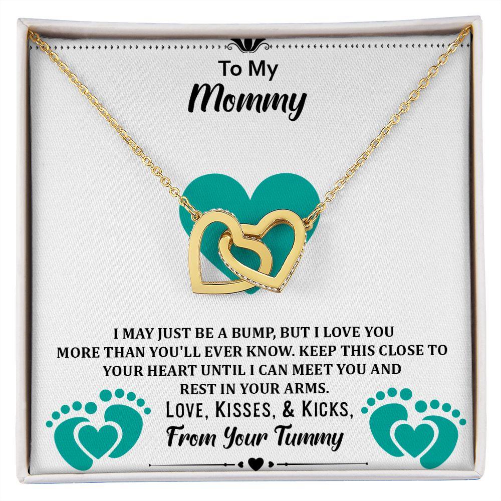 Amazing Gift for Mommy, Interlocking Hearts Necklace For Mommy - Shine-Smart