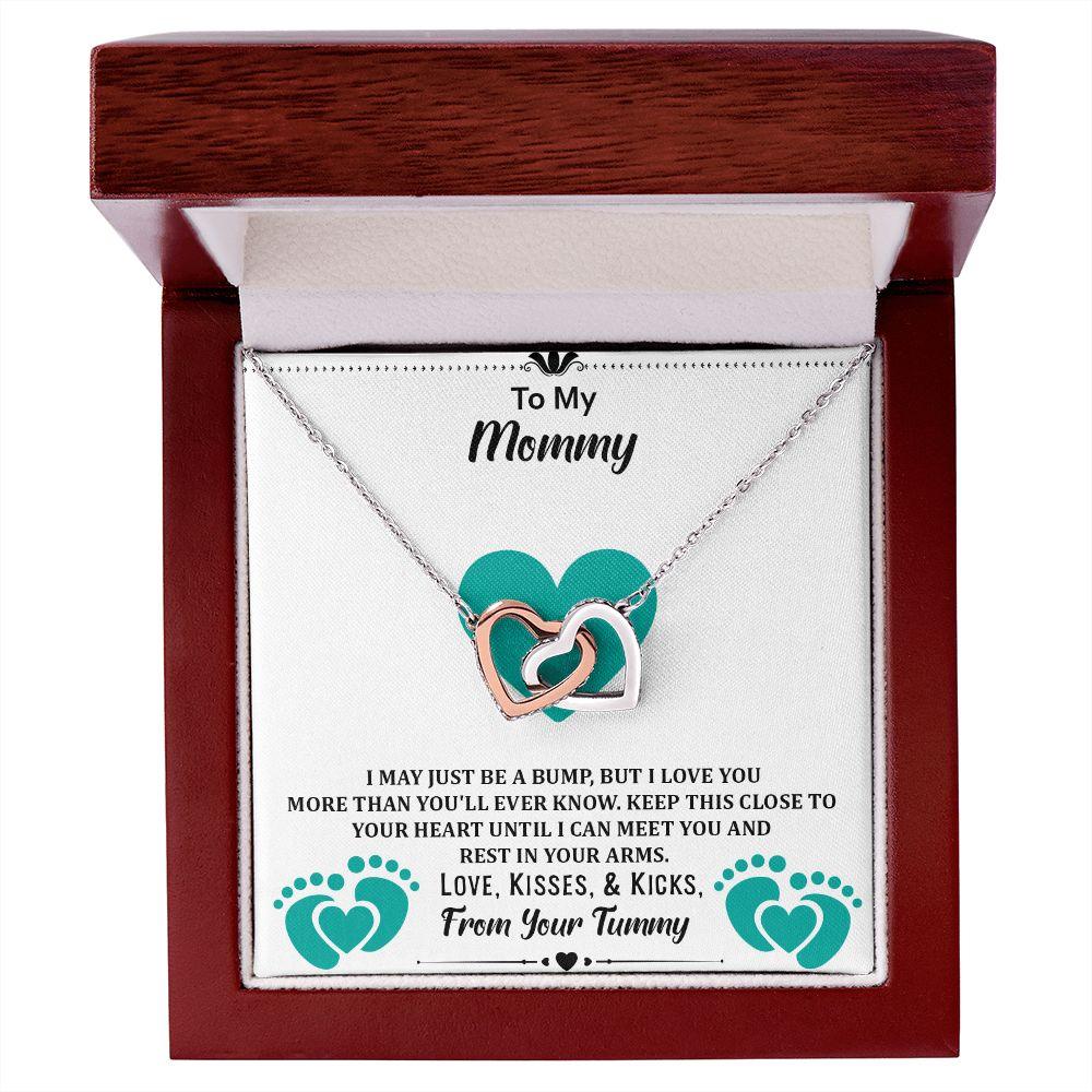 Amazing Gift for Mommy, Interlocking Hearts Necklace For Mommy - Shine-Smart