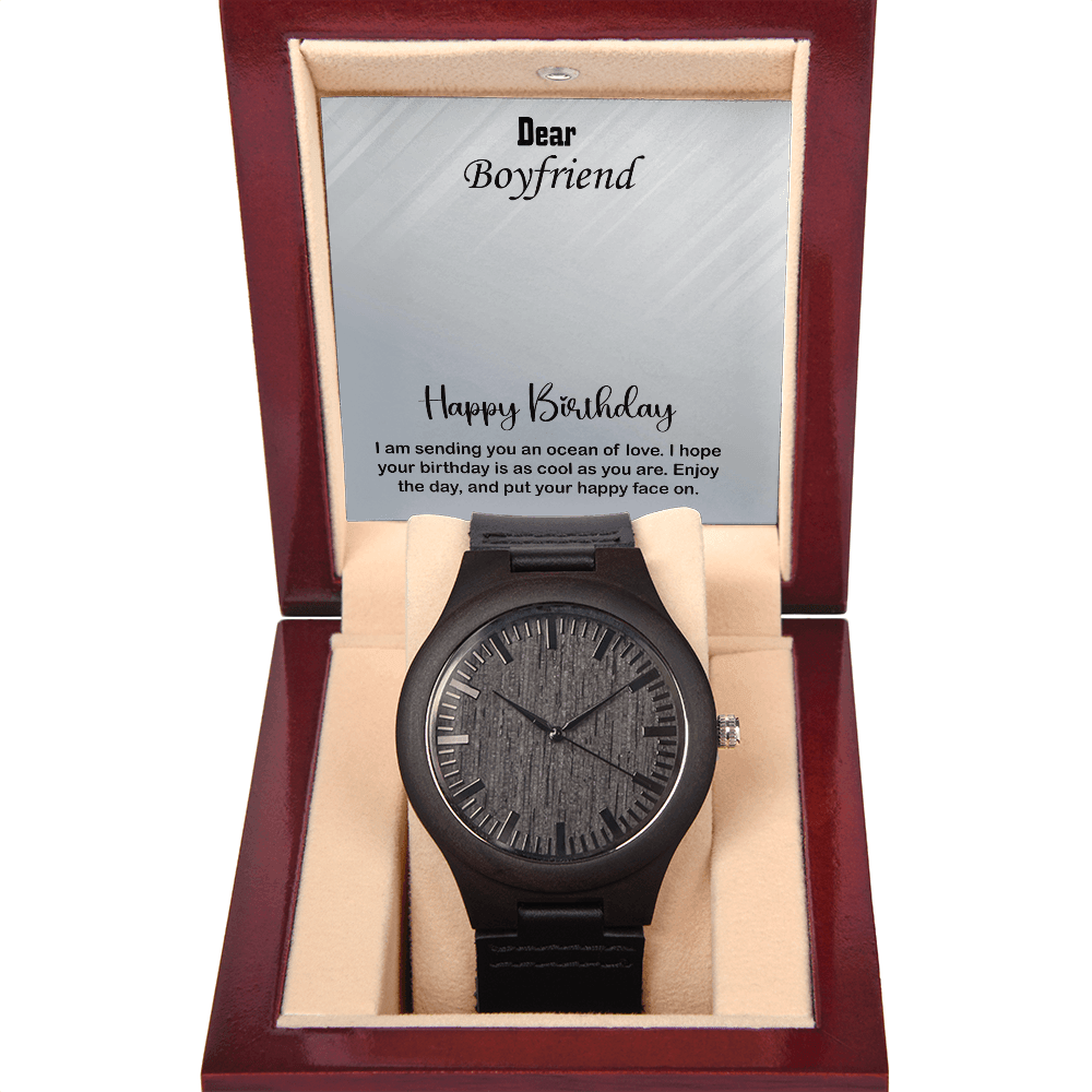 Wooden Watch Gift For Boyfriend, Amazing Gift For Boyfriend - Shine-Smart