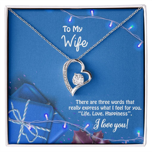 Amazing Christmas Gift for Wife, Forever Love Necklace For Wife - Shine-Smart