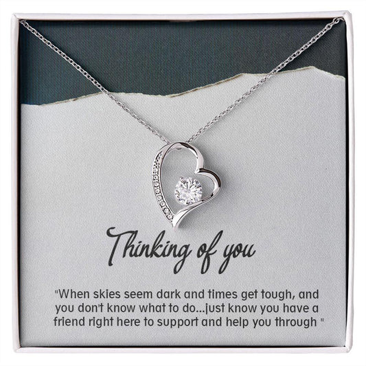 Appreciation Gift, thank you gift, Gift for friend, best friend gift, Gratitude Gift,  Forever Love Necklace - Shine-Smart