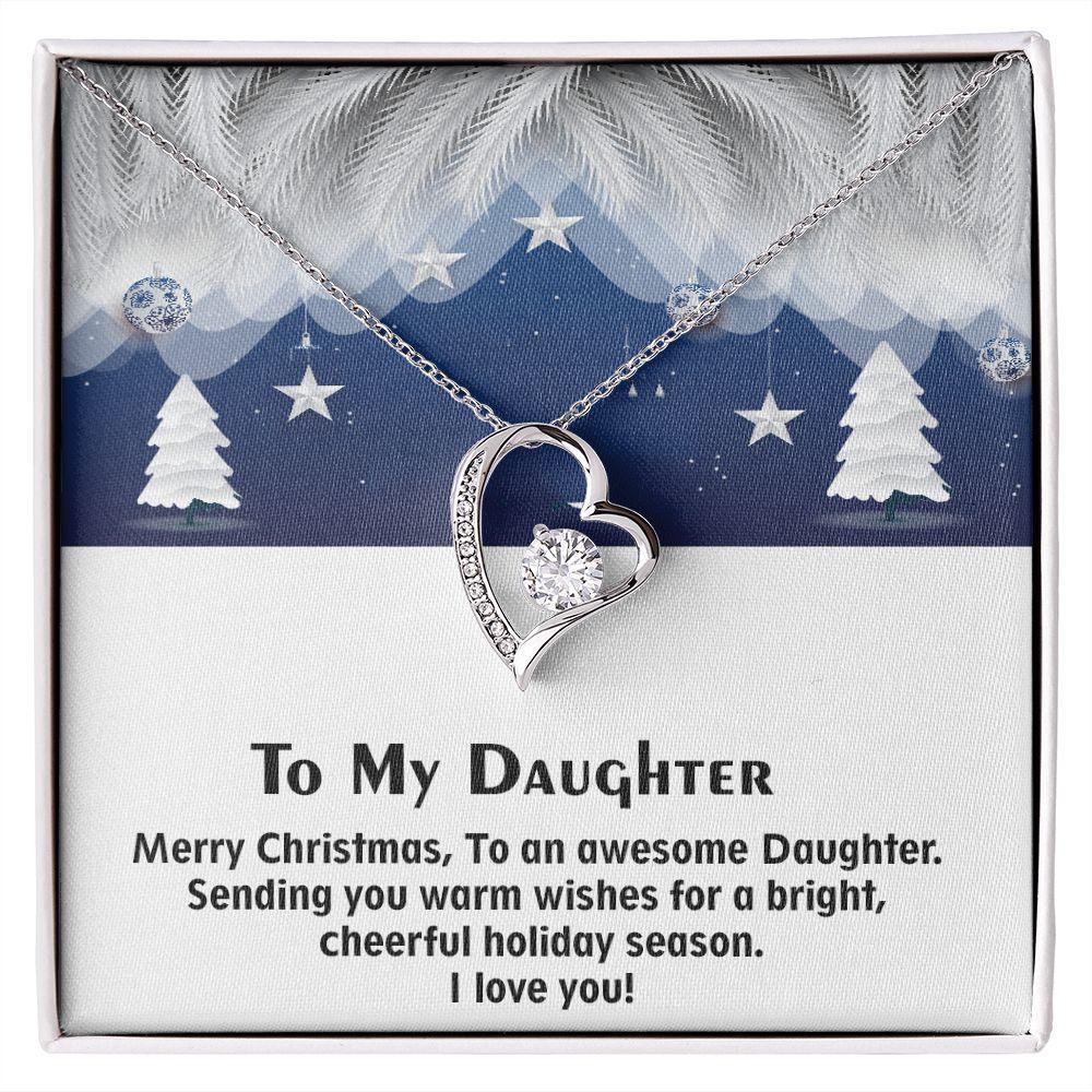 Beautiful Christmas Gift for Daughter, Forever Love Necklace For Daughter - Shine-Smart