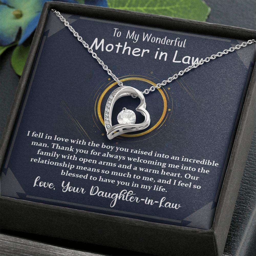 Forever Love Necklace, Wonderful Gift for Mother-in-Law - Shine-Smart