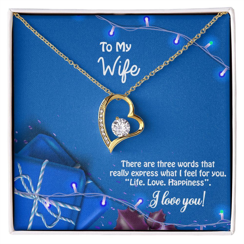 Amazing Christmas Gift for Wife, Forever Love Necklace For Wife - Shine-Smart