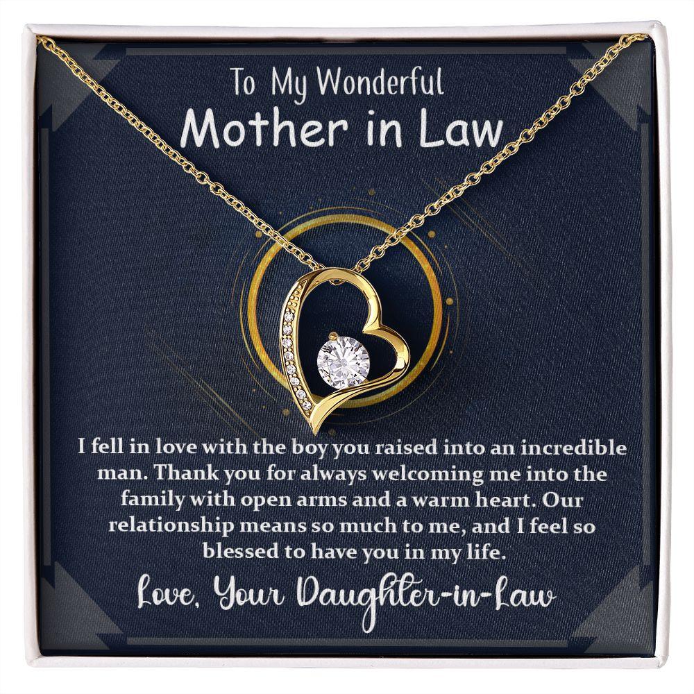 Forever Love Necklace, Wonderful Gift for Mother-in-Law - Shine-Smart