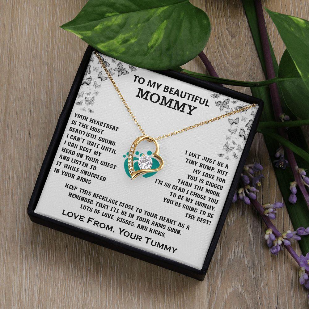 Forever Love Necklace Gift for Mommy, Lovely Gift for Mommy - Shine-Smart