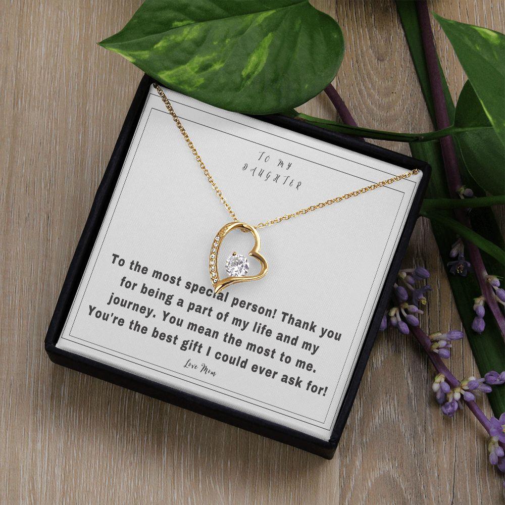 Great Gift from Mom To Daughter, Daughter gift from Mom, Mom to Daughter necklace, - Shine-Smart