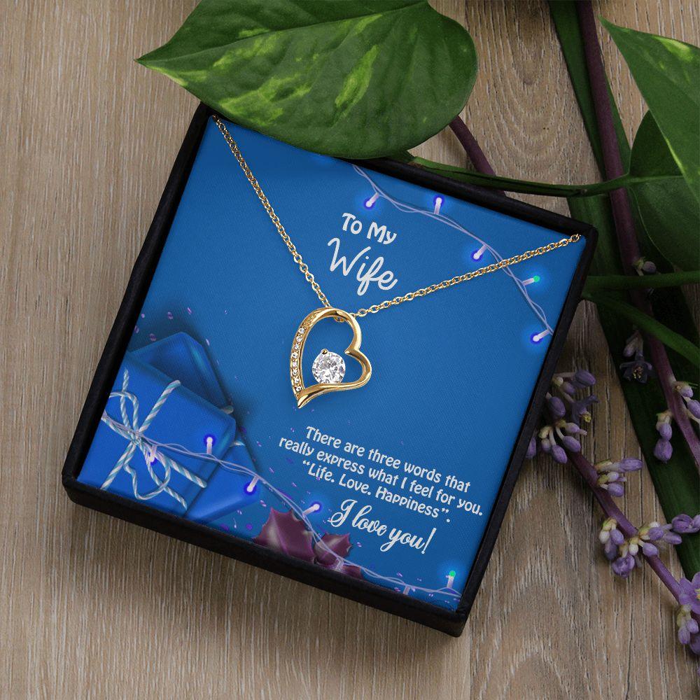 Amazing Christmas Gift for Wife, Forever Love Necklace For Wife - Shine-Smart