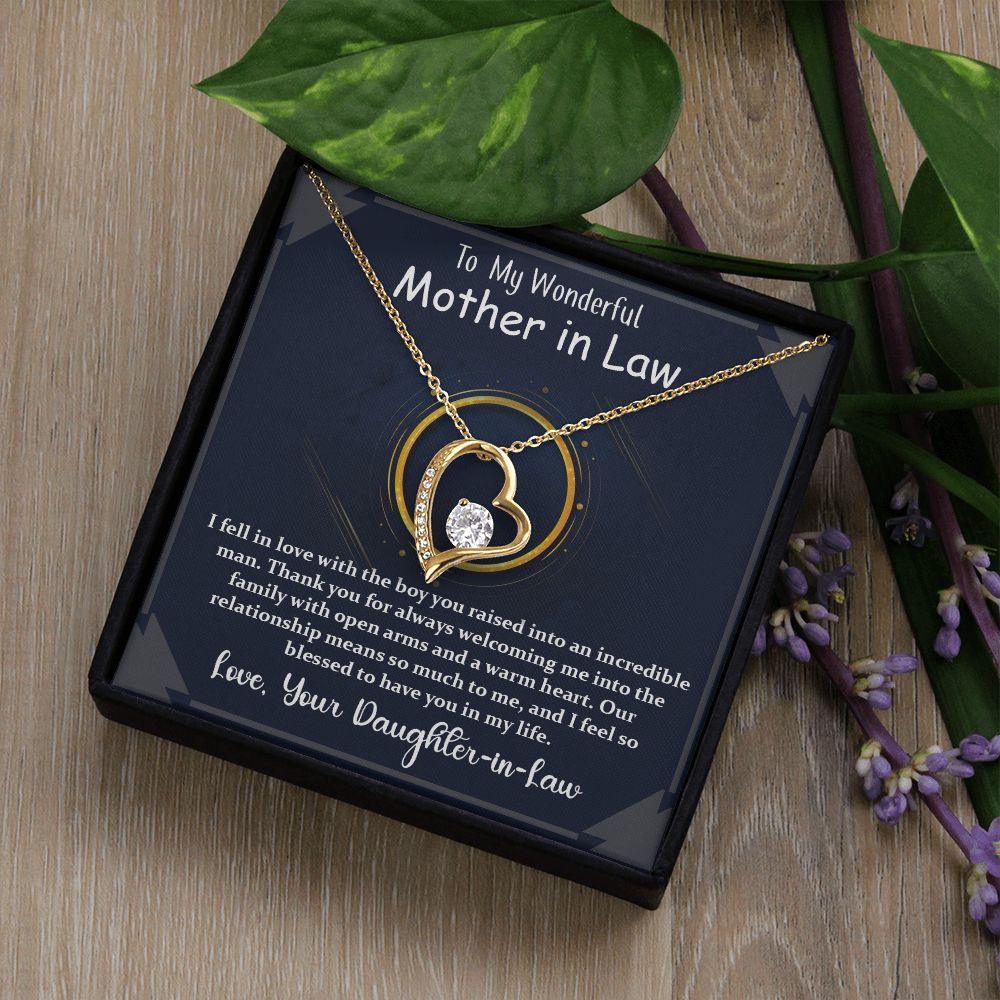 Forever Love Necklace, Wonderful Gift for Mother-in-Law - Shine-Smart